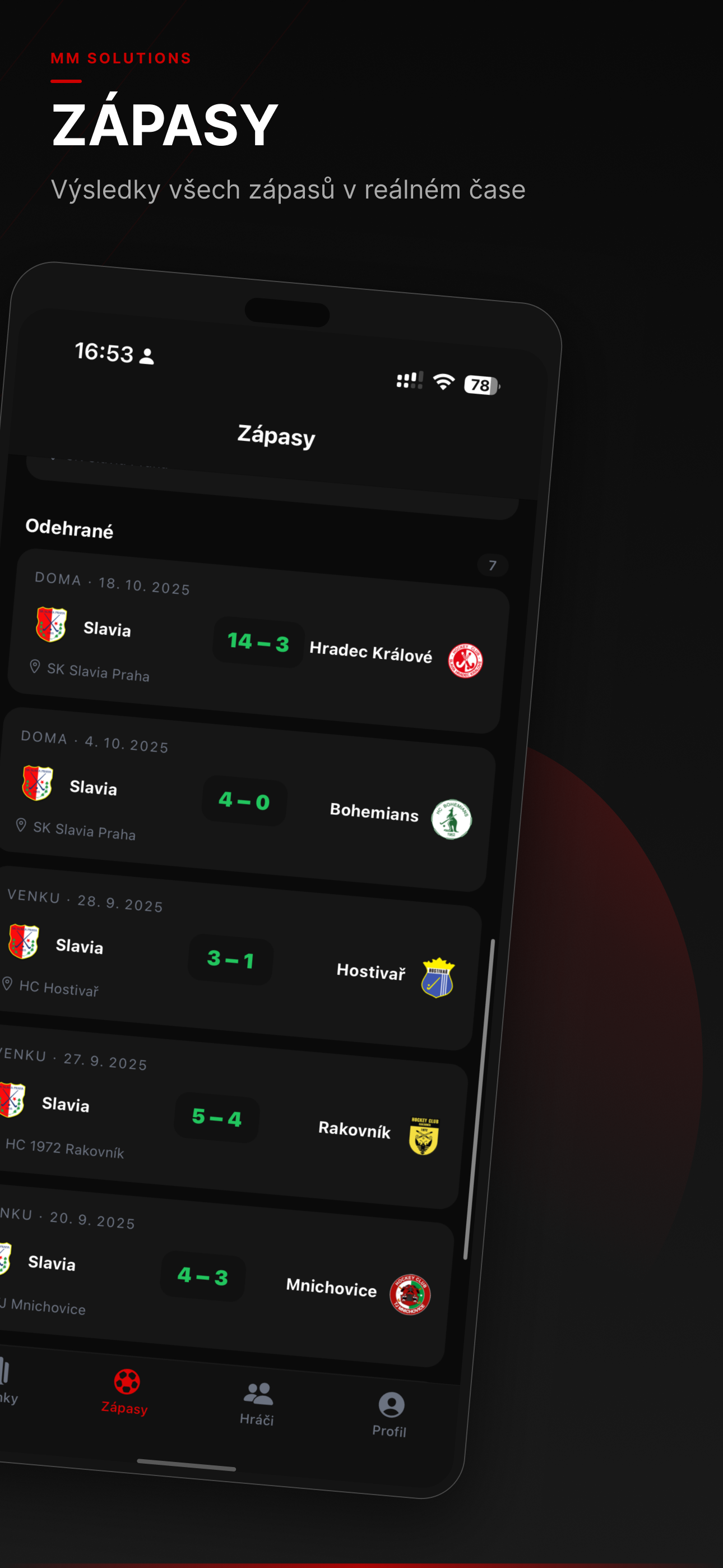 SK Slavia — Pozemní hokej